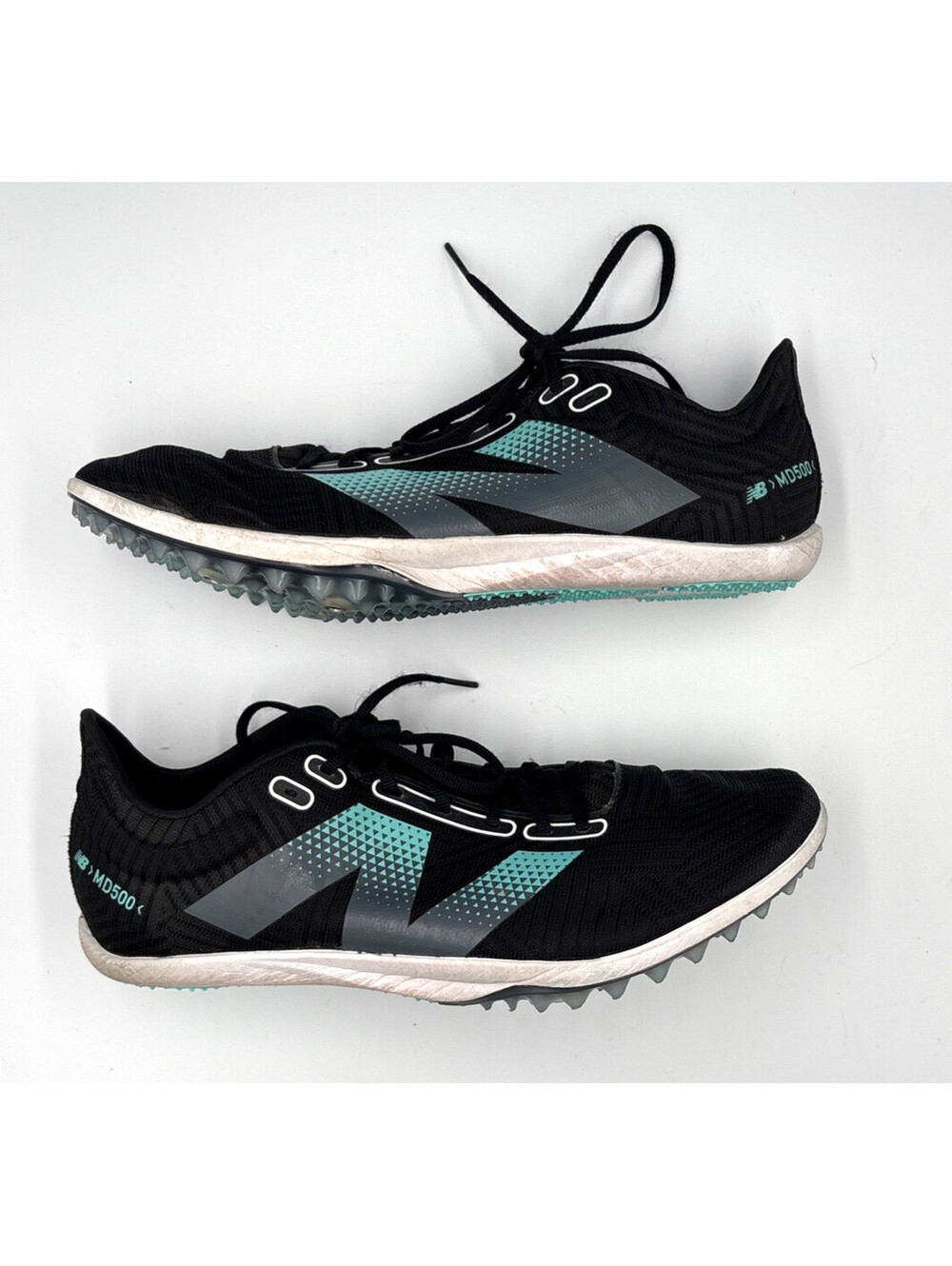 New Balance FuelCell MD500 v9 Track Spikes Black Cyber Jade Men's 9
